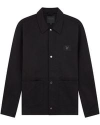 Lyle & Scott - Garment Dye Panelled Chore Jacket - Lyst