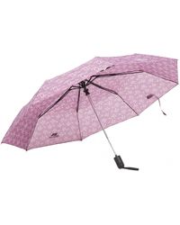 Trespass - Maggiemay Automatic Umbrella Mauve Plant Print - Lyst