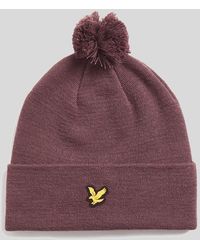 Lyle & Scott - Golf Merino Wool Blend Beanie - Lyst