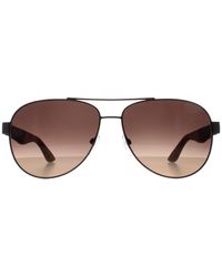 Ferragamo - Sunglasses Sf275S 071 Matte Dark Ruthenium Gradient - Lyst