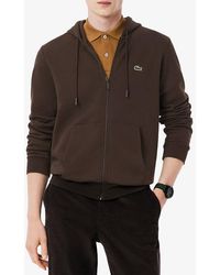 Lacoste - Zip Up Hoodie - Lyst
