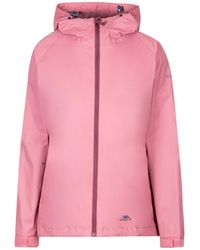 Trespass - Waterproof Jacket Tayah Ii Polyamide Rose Blush - Lyst