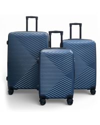 Infinity Luggage - Hardshell Suitcase Robust 8 Wheel Cabin Luggage Case - Lyst