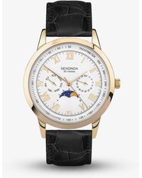 Sekonda - Armstrong Moonphase Plated Watch 30147 - Lyst