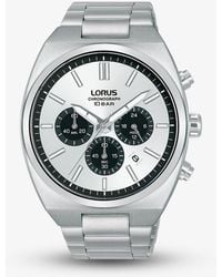 Lorus - Sports Chronograph Tone Sunray Watch Rt369Kx9 - Lyst