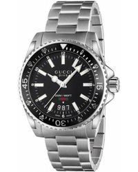 Gucci - Ya136301 Dive 40Mm Stainless Steel Watch - Lyst