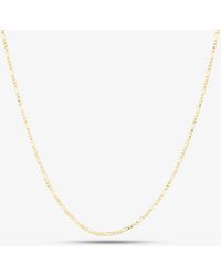 T.H.Baker - 9Ct Inch Figaro Chain Sffp-150-9Y - Lyst