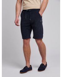 U.S. POLO ASSN. - U. Polo Assn. Terry Cloth Drawstring Cotton Shorts - Lyst