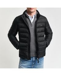 GANT - Light Down Jacket - Lyst