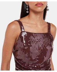 Whistles - Sequin Cami Top - Lyst