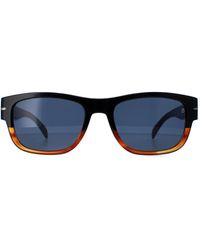 David Beckham - Rectangle Horn Db7035/S - Lyst