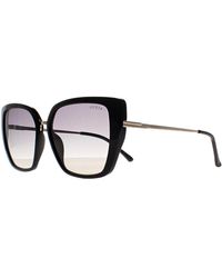 Guess - Sunglasses Gf6199 01B Shiny Gradient - Lyst