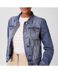Hobbs - Mid Mariam Denim Jacket - Lyst