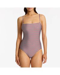 Jets by Jessika Allen - Zarla Geo Minimal Tank One Piece - Lyst