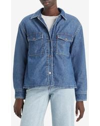 Levi's - Harrison Denim Shacket - Lyst