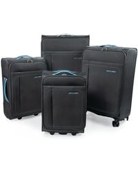 Pierre Cardin - Soft Shell Wheeled Suitcase Set Lightweight Travel Luggage - Lyst
