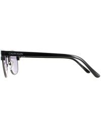 Calvin Klein - Sunglasses Ck20314S 001 Shiny Solid Smoke - Lyst