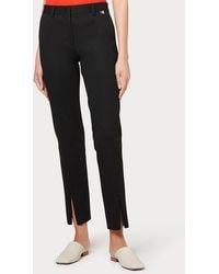 Paul Smith - Zip Split Slim Crop Trousers - Lyst