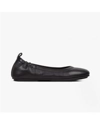 Fitflop - Allegro Leather Ballet Pumps - Lyst
