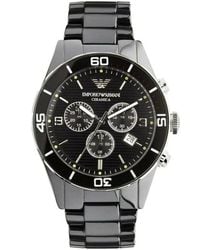 Emporio Armani - Ar1421 Leo Ceramica Watch - Lyst