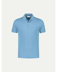 Aurélien - Mid Pique Polo Shirt For - Lyst
