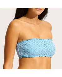 Seafolly - Powder Daydreamer Tube Top - Lyst