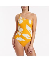 Jets by Jessika Allen - Emporio One Shoulder One Piece Swimsuit - Lyst