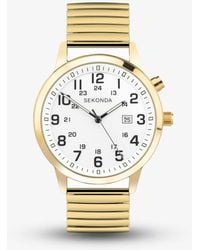 Sekonda - Easy Reader Plated Expandable Watch 30128 - Lyst