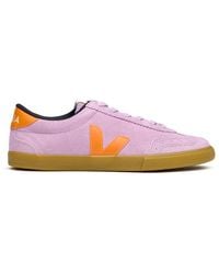 Veja - Volley Suede Trainers - Lyst