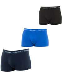 Calvin Klein - Pack 3 Boxers Low Rise Trunks U2664G For - Lyst