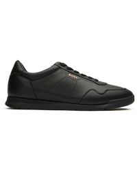 BOSS - Titanium Lace Up Trainers - Lyst