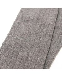Jemsox - Light Marl Soft Ribbed Socks - Lyst