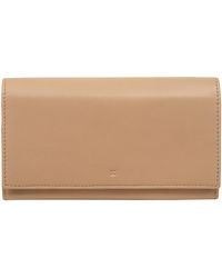 NiNa Amora - 'Mirella' Latte Leather Purse - Lyst