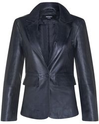 Infinity Leather - Soft Leather Blazer Jacket-Apeldoorn - Lyst