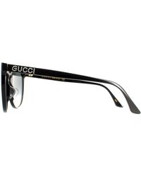 Gucci - Sunglasses Gg0729Sa 001 Shiny Gradient - Lyst