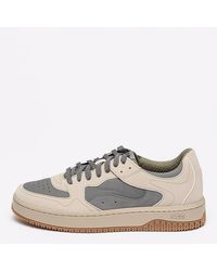 BOSS - Cream/ Lace Up Kilian Trainers - Lyst