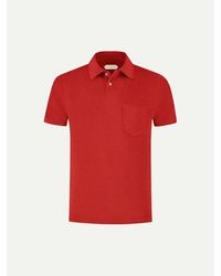 Aurélien - Luxury Terry Polo Shirt 2 For - Lyst