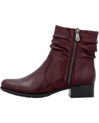 Rieker - 78656-35 Flat Ankle Boots - Lyst