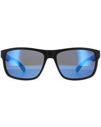 Polaroid - Rectangle Matte Mirror Polarized - Lyst