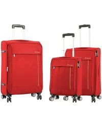 Infinity Luggage - Snowball Lightweight Soft Casing Travel Suitcase - Lyst
