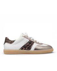 Tamaris - Leather Trainers Sneaker Shoes - Lyst