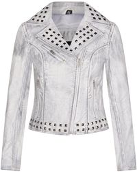 Infinity Leather - Gothic Biker Leather Jacket With Studs-Bilbao - Lyst