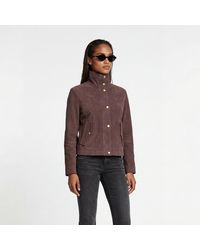 Weston - Suede Jacket - Lyst
