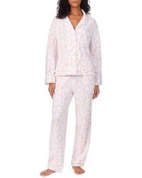 DKNY - Long-Sleeve Pyjama Set - Lyst