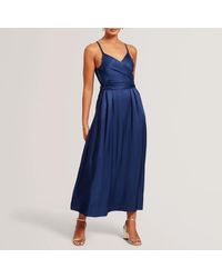 Ted Baker - Beckki Tie Waist Midi Dress - Lyst