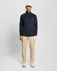 Lyle & Scott - Mesh Panelled Midlayer - Lyst