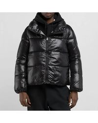 Replay - Quilted Zipped Jacket - Lyst