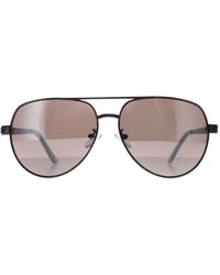 Guess - Sunglasses Gf0215 08C Gunmetal Mirror - Lyst
