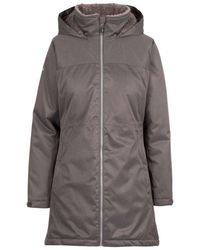 Trespass - Waterproof Jacket Wintry Polyester Dark Marl - Lyst