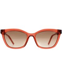 Ted Baker - Sunglasses Tb1639 Tanner 220 Transparent Candy Cane Gradient - Lyst
